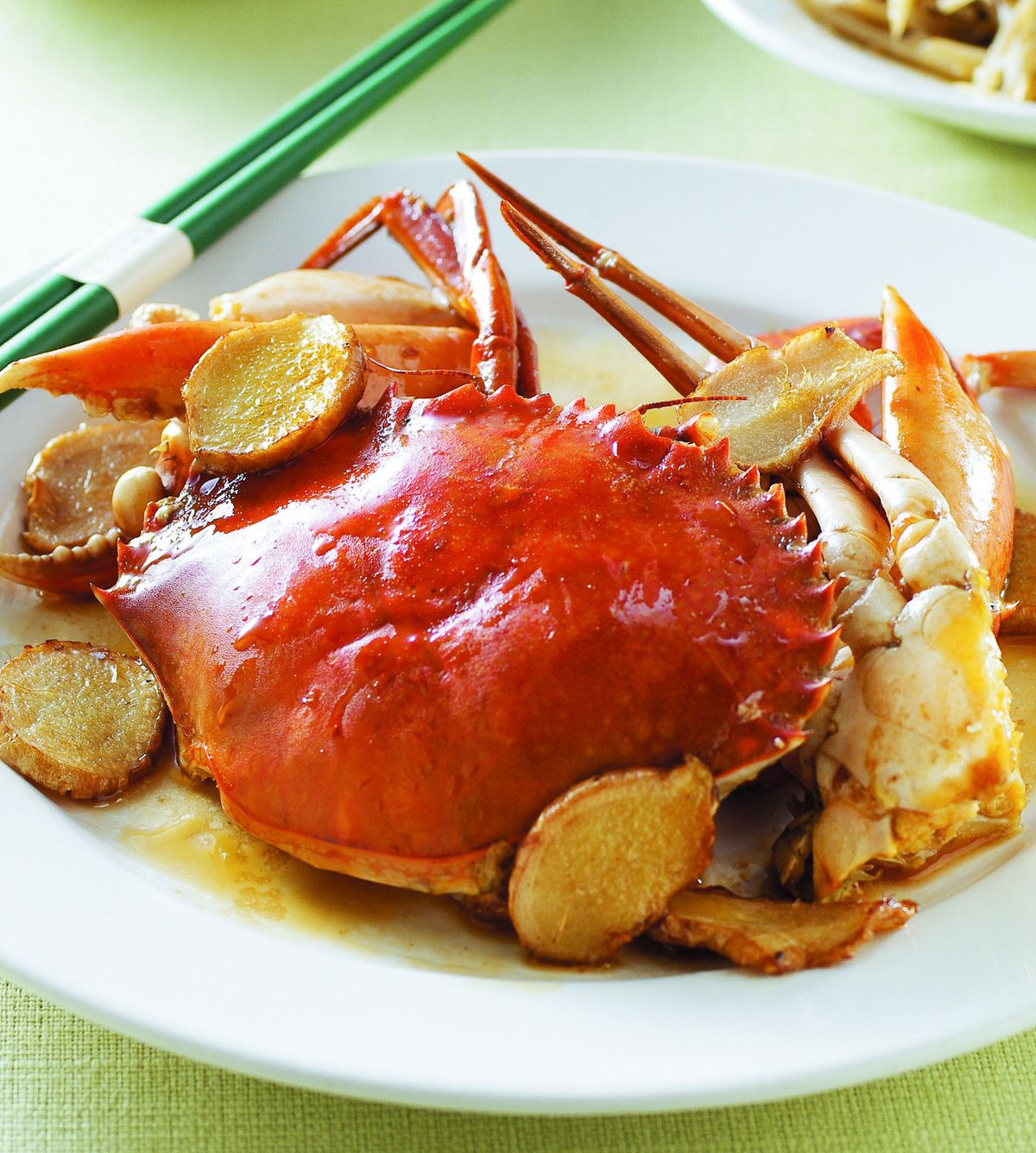 食譜:麻油炒螃蟹