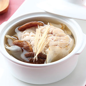 香菇天麻豬腦湯