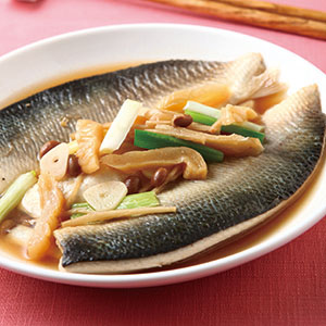 醃瓜燜虱目魚肚
