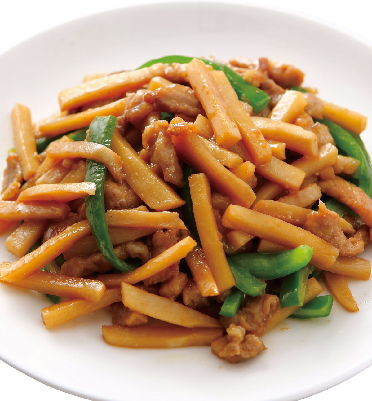 食譜:筍香炒肉絲