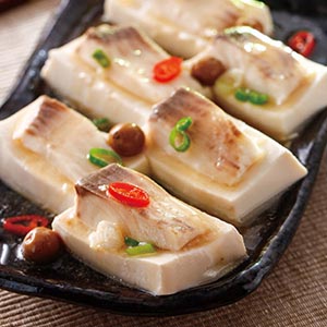 豆腐蒸魚片