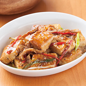黑椒蛋豆腐