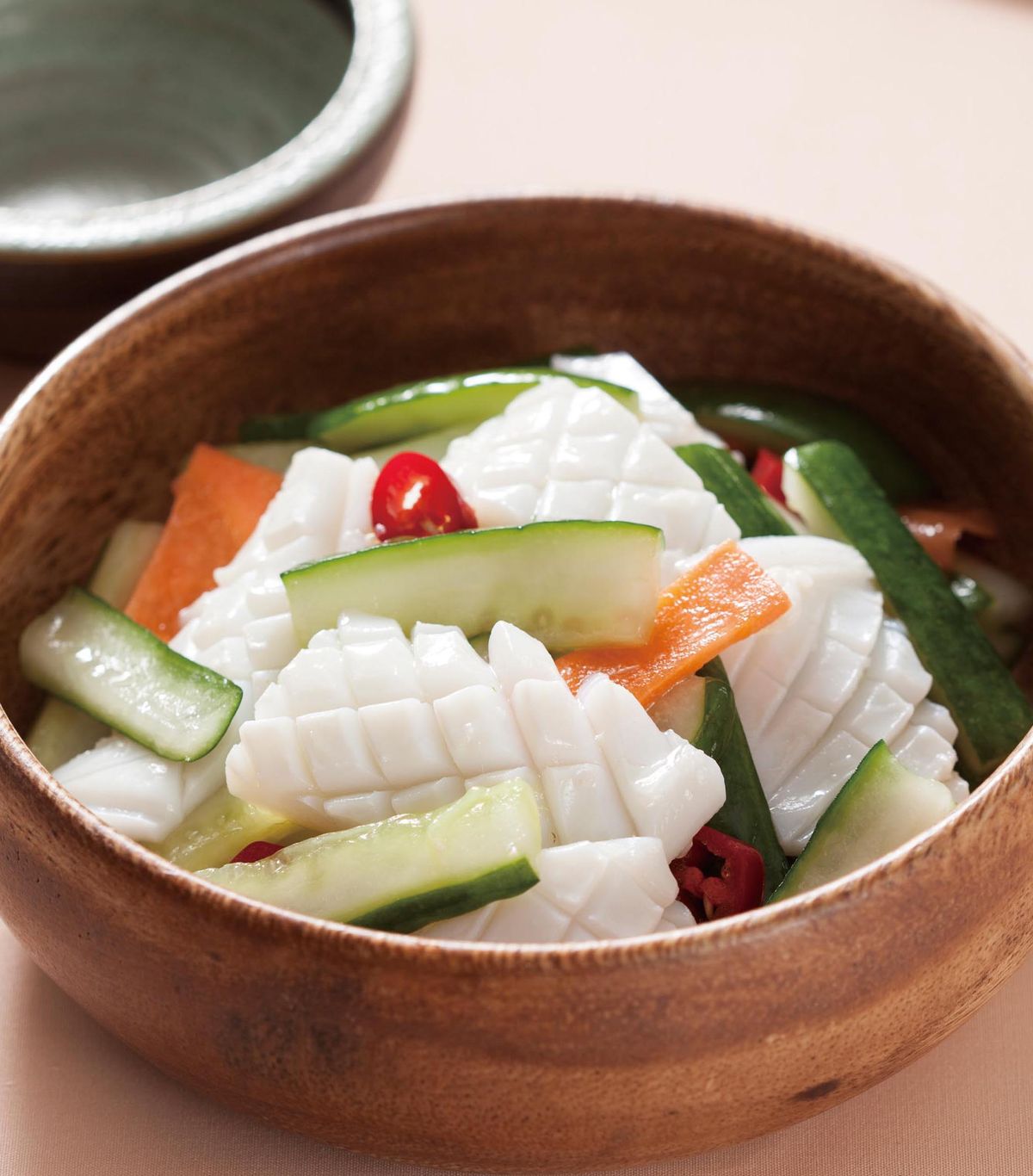 食譜:黃瓜拌透抽