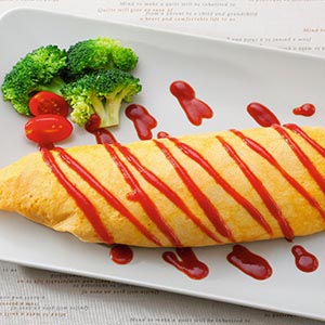 茄汁蛋包飯(2)