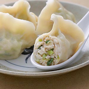 韭黃鮮魚餃