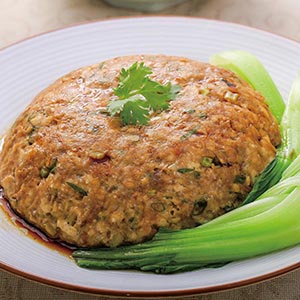 青蔥蒸肉豆腐