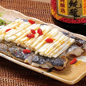 山藥枸杞蒸魚