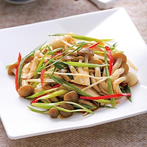 香蔥拌野菌