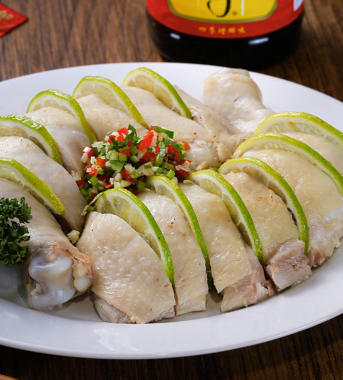 食譜:香檸白切雞