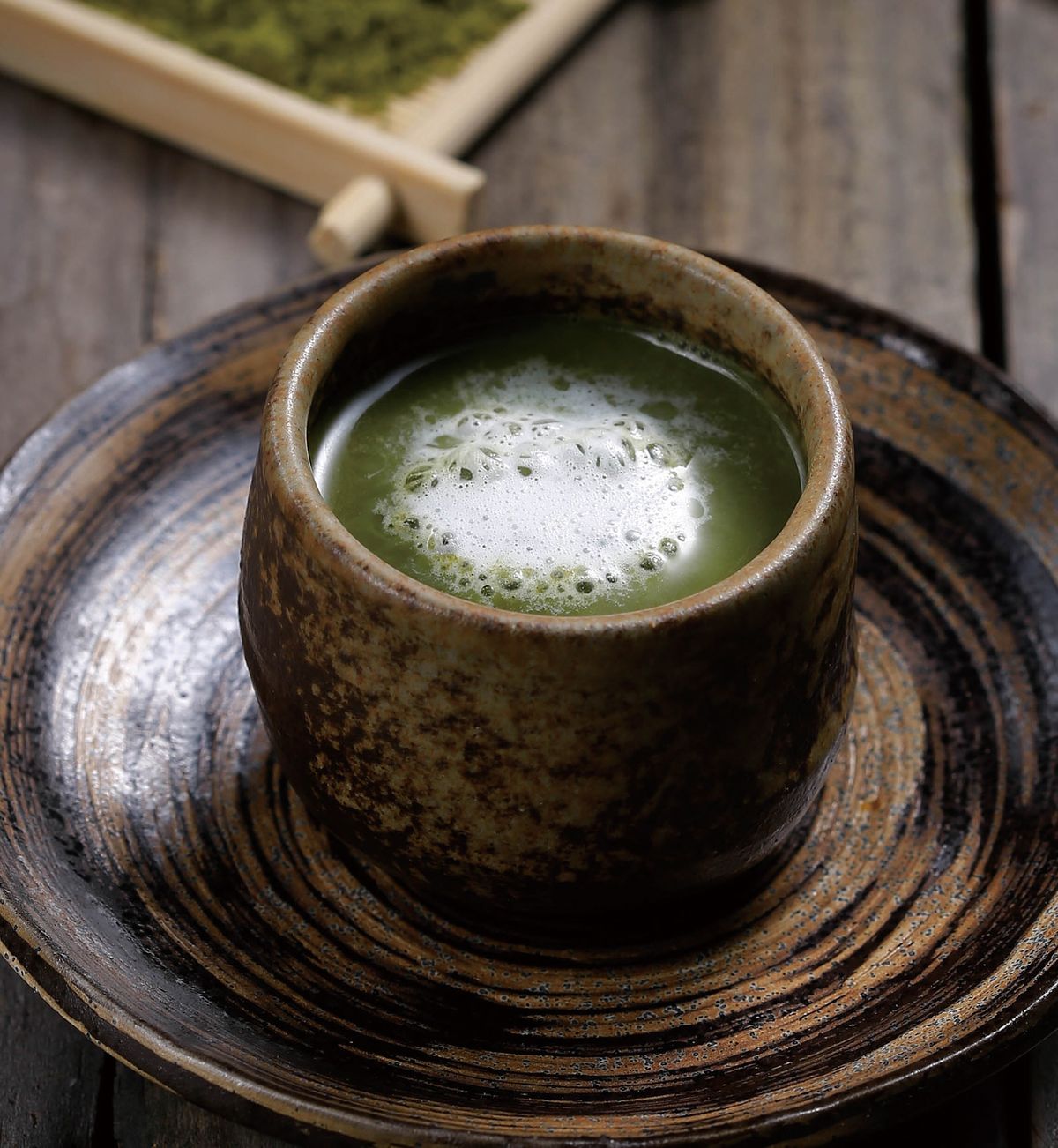 食譜:抹茶拿鐵(1)