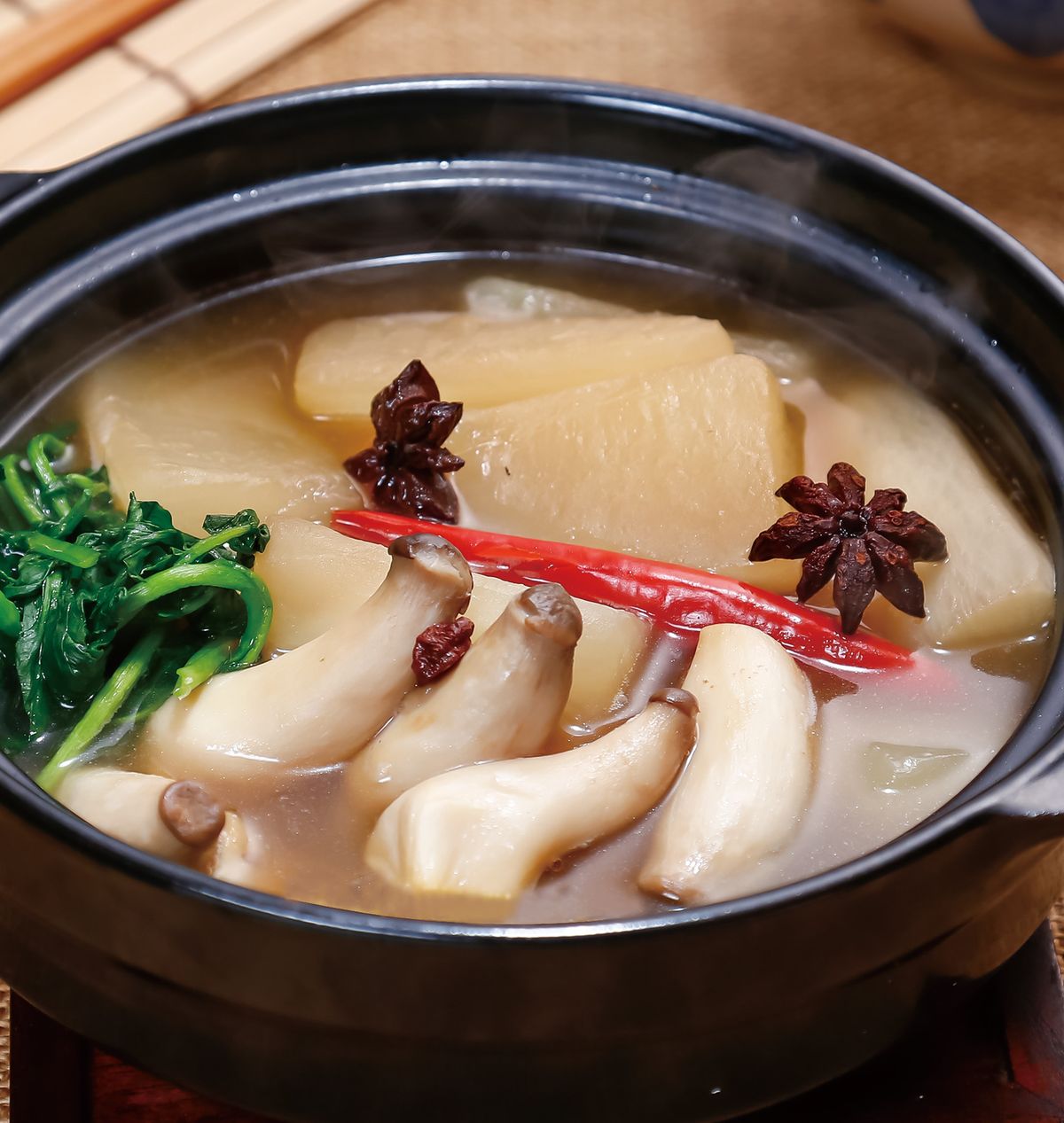 食譜:蘿蔔杏鮑菇