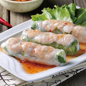 鮮蝦生春卷