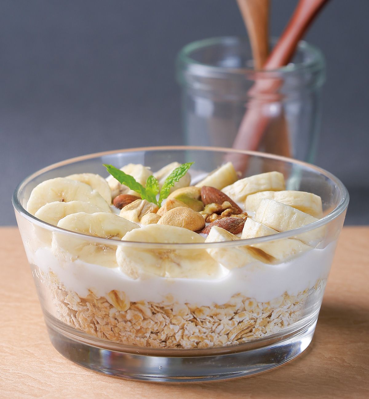 食譜:優格香蕉燕麥