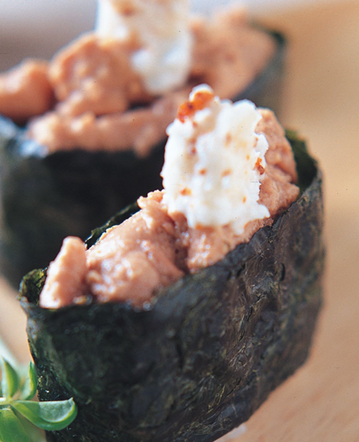 食譜:鱈魚肝軍艦壽司