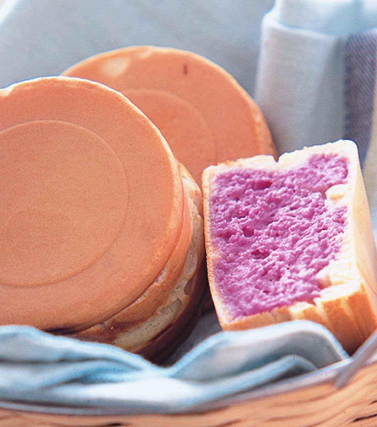 食譜:紫山藥車輪餅