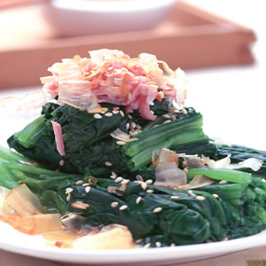 味噌波菜