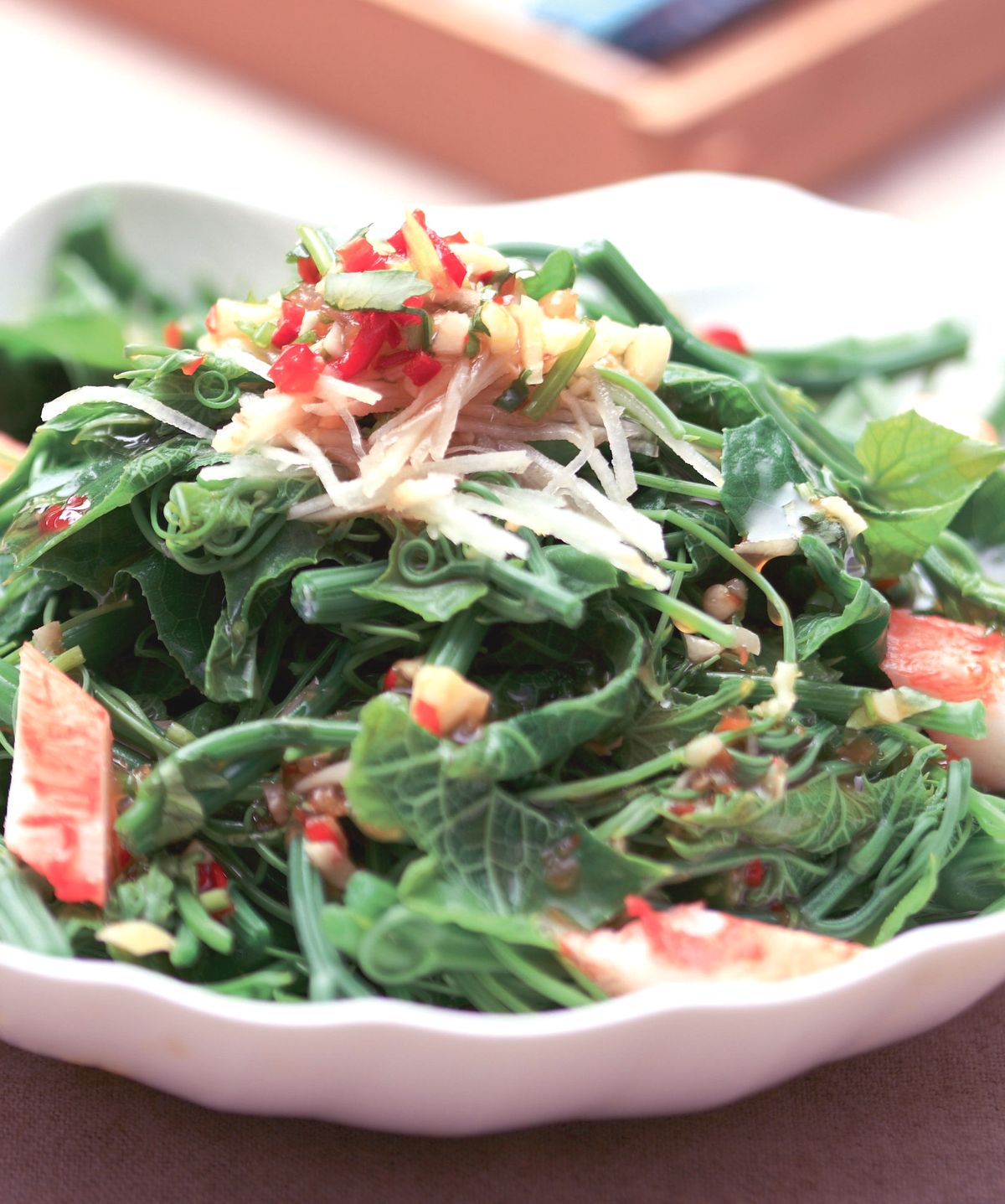 食譜:泰式龍鬚菜