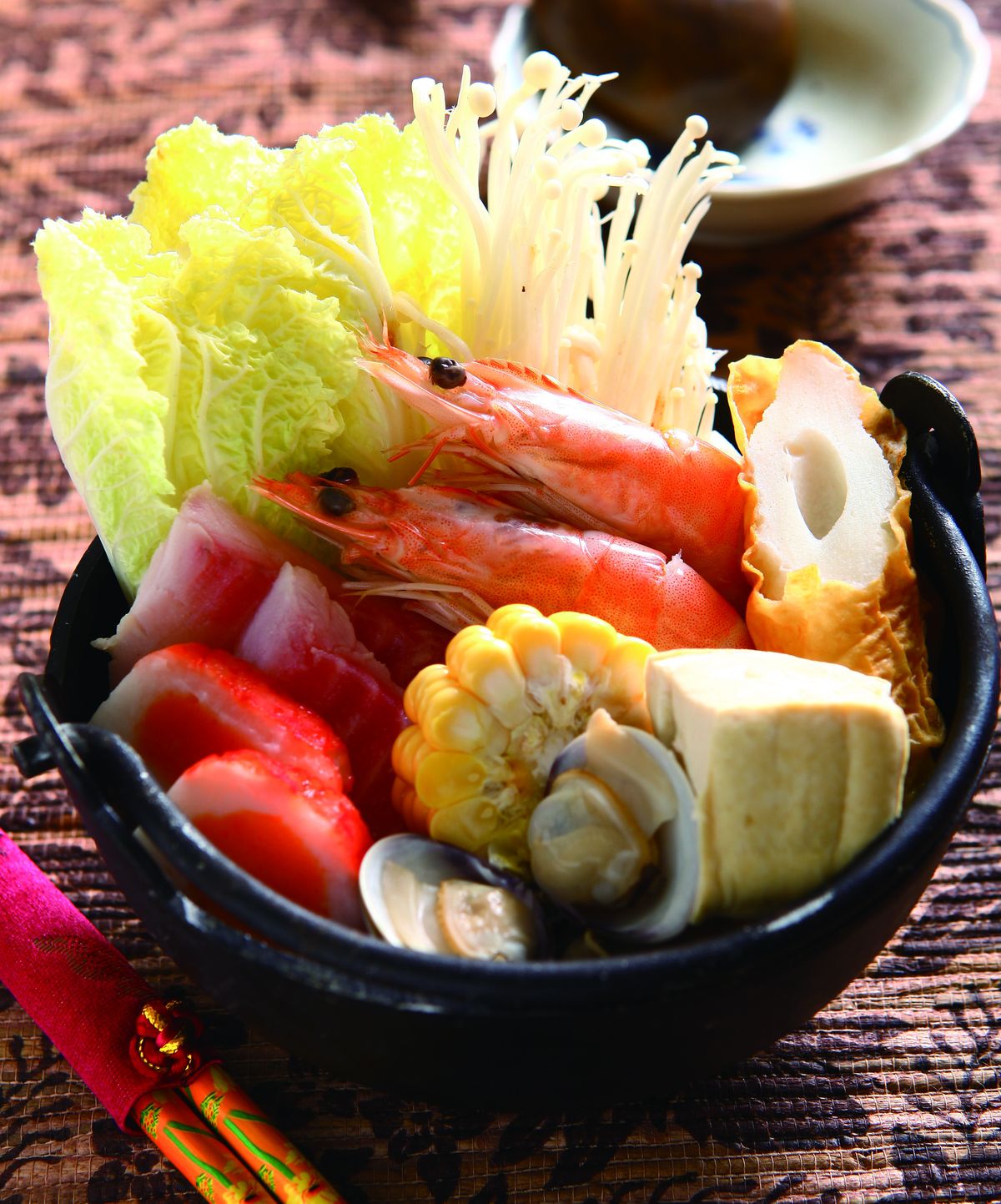 食譜:海鮮豆腐鍋(1)