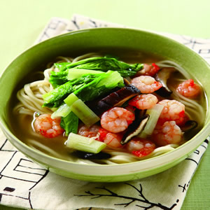 蝦仁麵