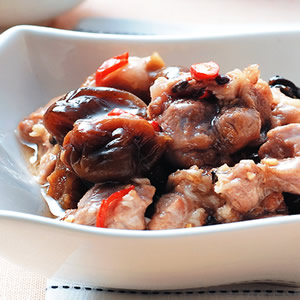 梅子蒸排骨