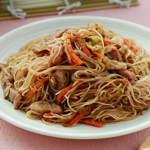 沙茶拌米粉