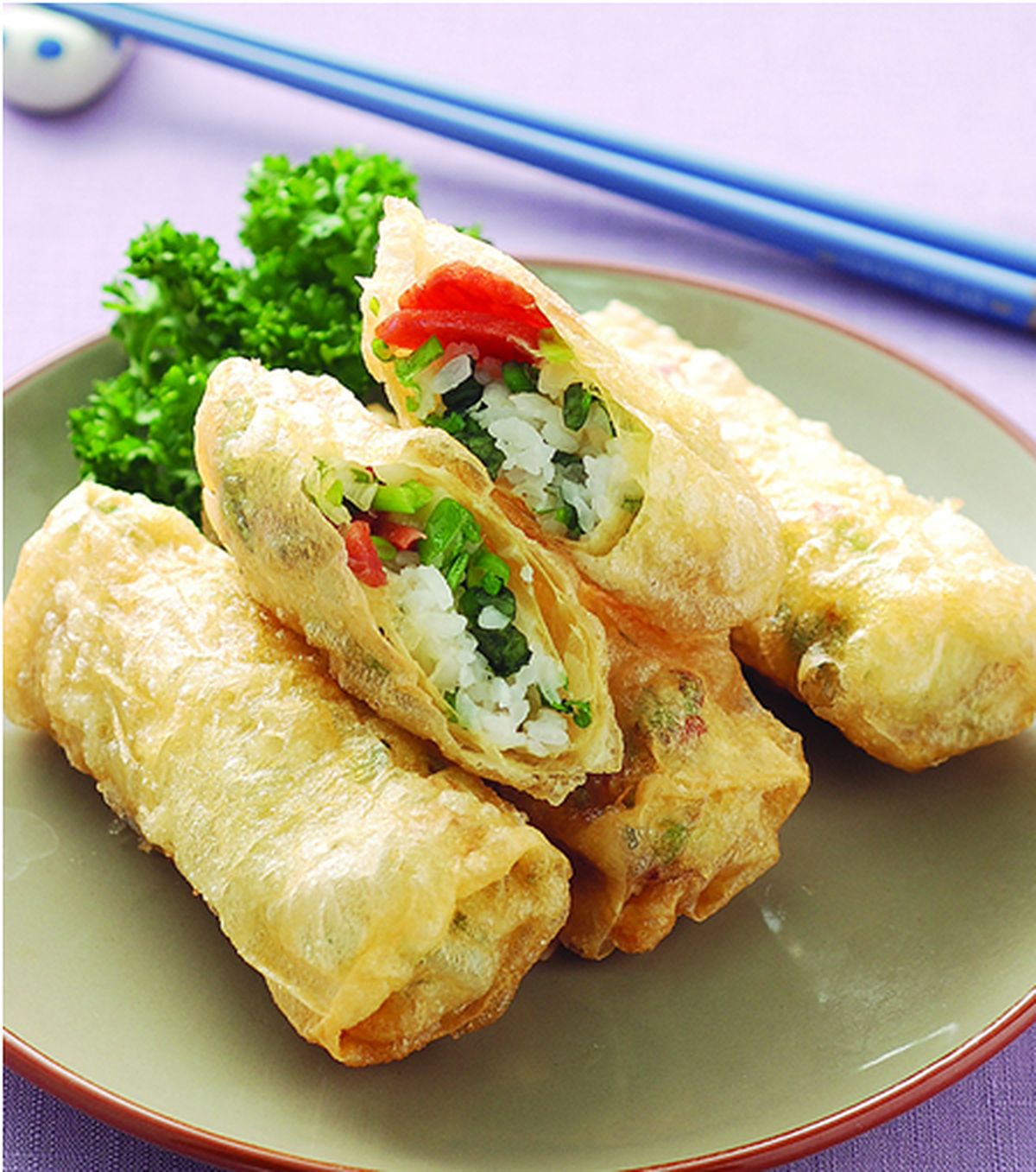 食譜:腐皮炸飯捲