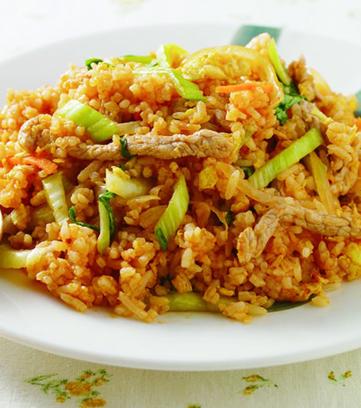 食譜:肉絲茄汁蛋炒飯
