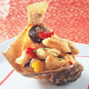 比目魚揚物
