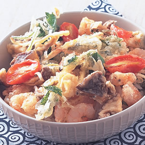 天婦羅蓋飯